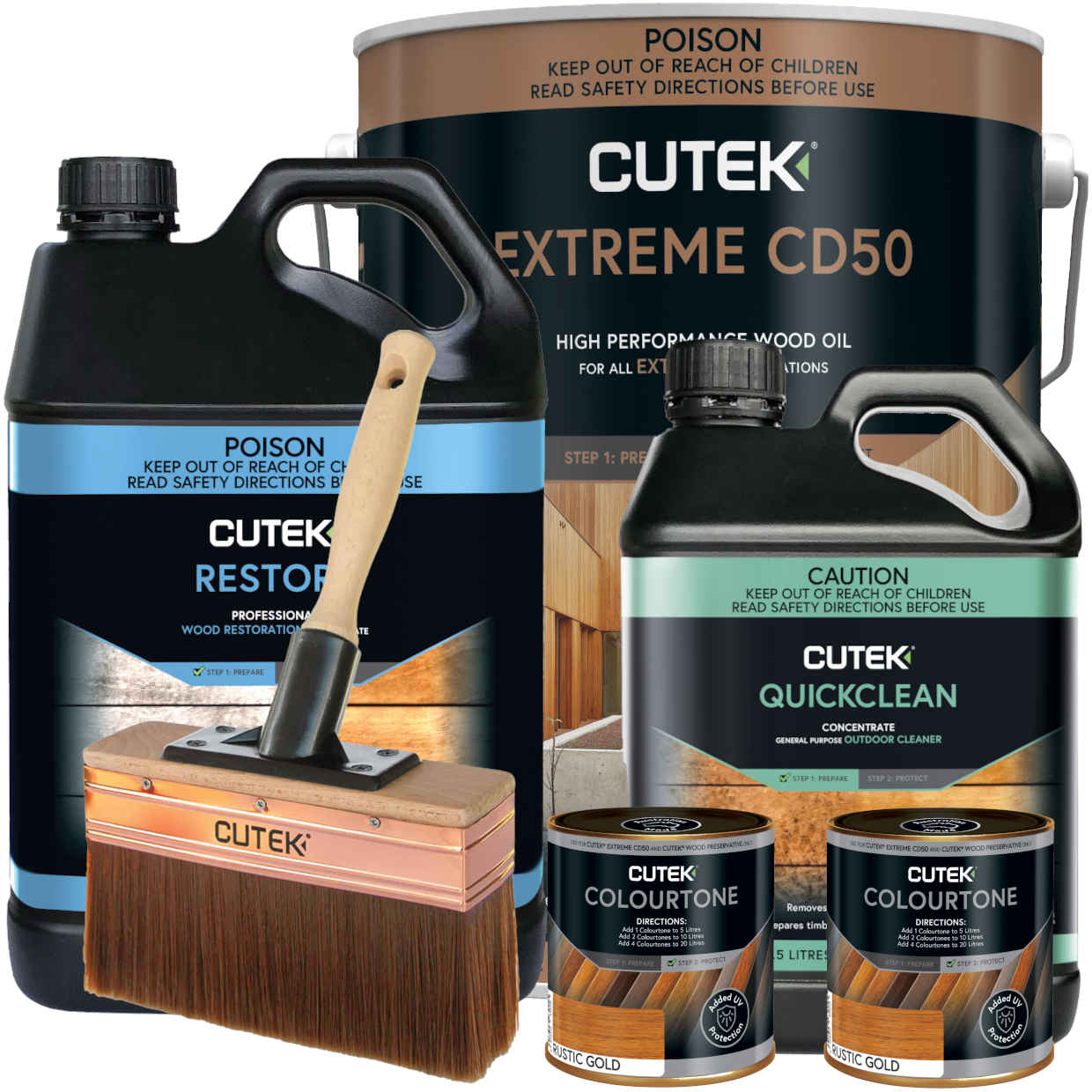 Cutek_10_litre_Extreme_Restore_Oiling_Rustic_Gold_Bundle_Decking_Supplies_Online