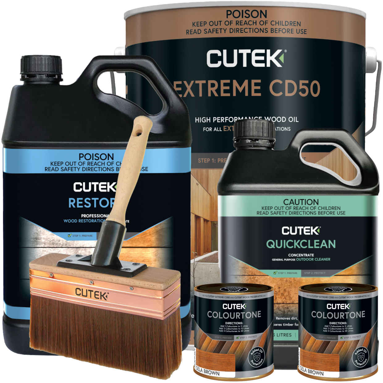 Cutek_10_litre_Extreme_Restore_Oiling_Sela_Brown_Bundle_Decking_Supplies_Online