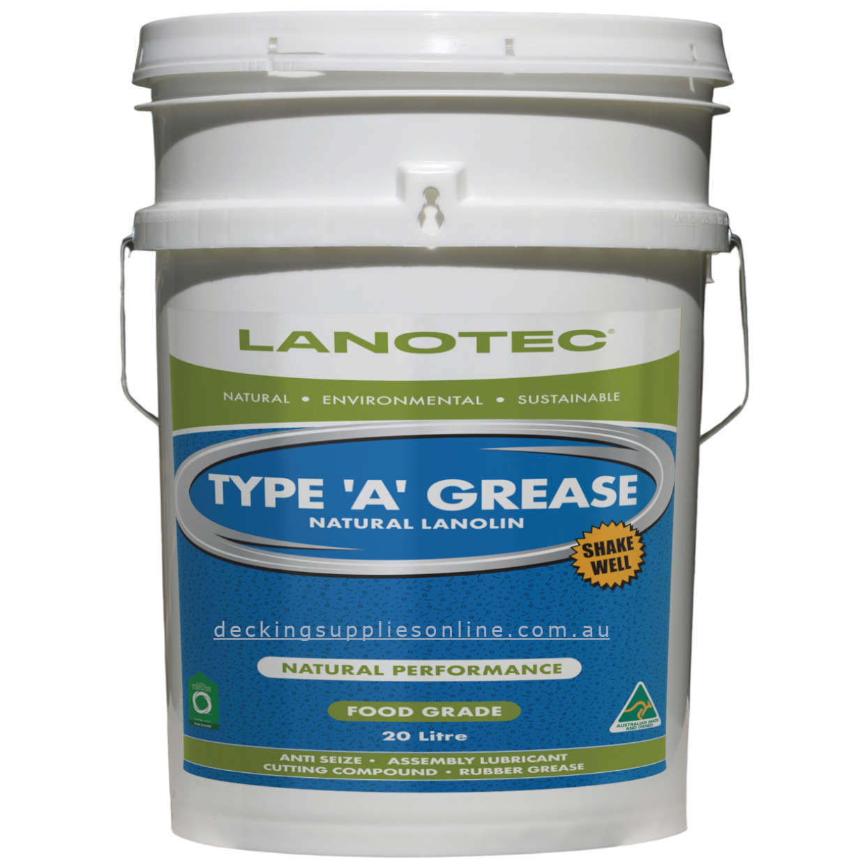 Lanotec_Type_A_Grease_20_Litre_Decking_Supplies_Online