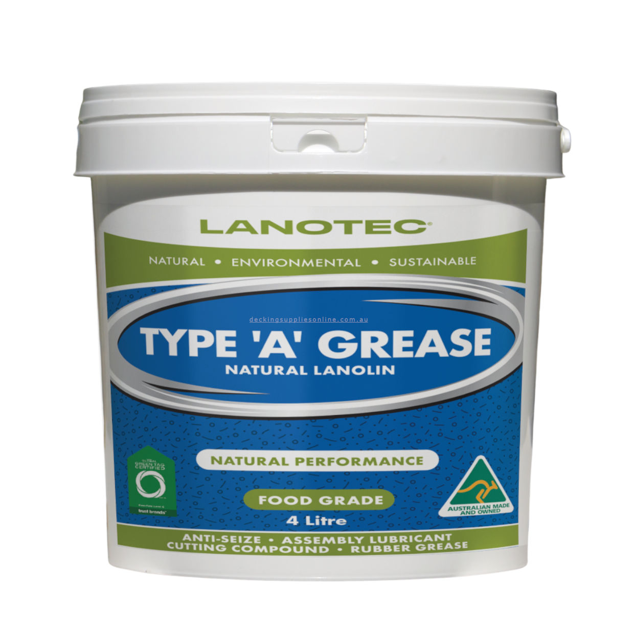 Lanotec_Type_A_Grease_4_Litre_Decking_Supplies_Online